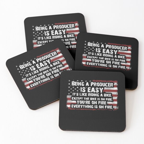 Item preview, Being a Producer Funny saying Quote Gift designed and sold by Akmloza.