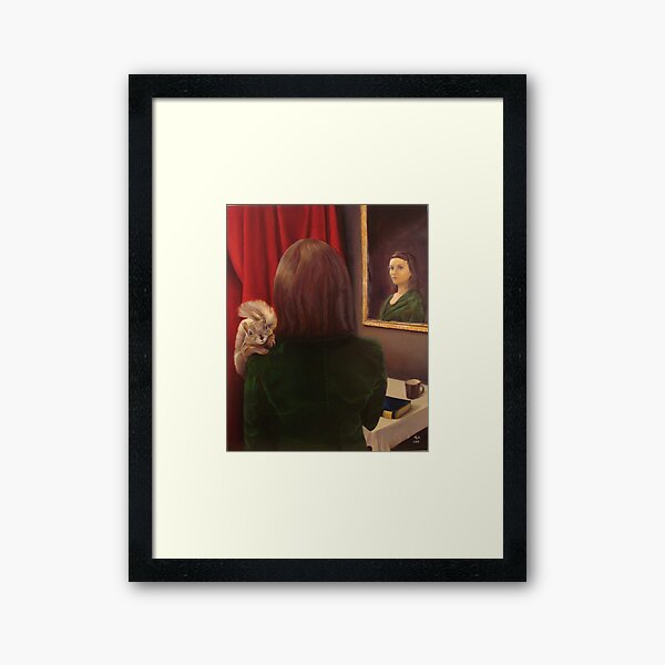 The Mirror Stage Framed Art Print