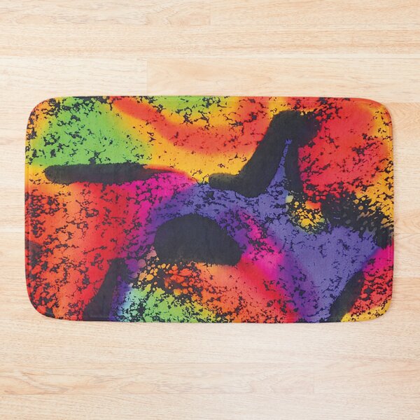 Item preview, Textured Abstract in Rainbow Colors designed and sold by Leslie Rogers Todder.