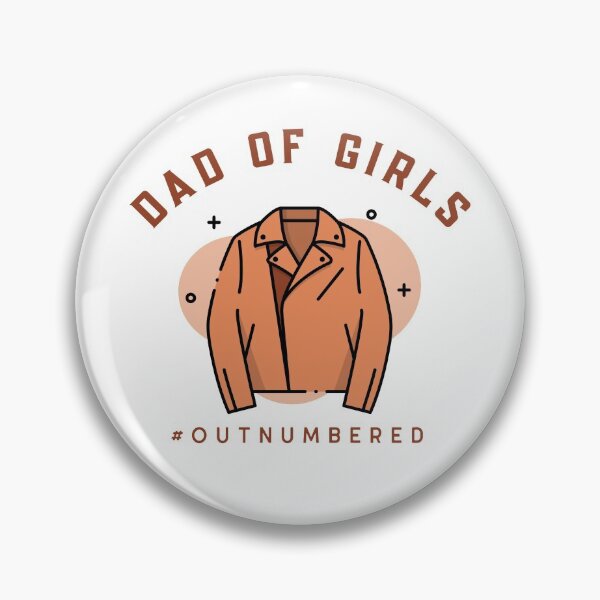 Artikelvorschau, Lustiges Geschenk zum Vatertag "Dad of Girls Outnumbered" entworfen und verkauft von TamGustam.