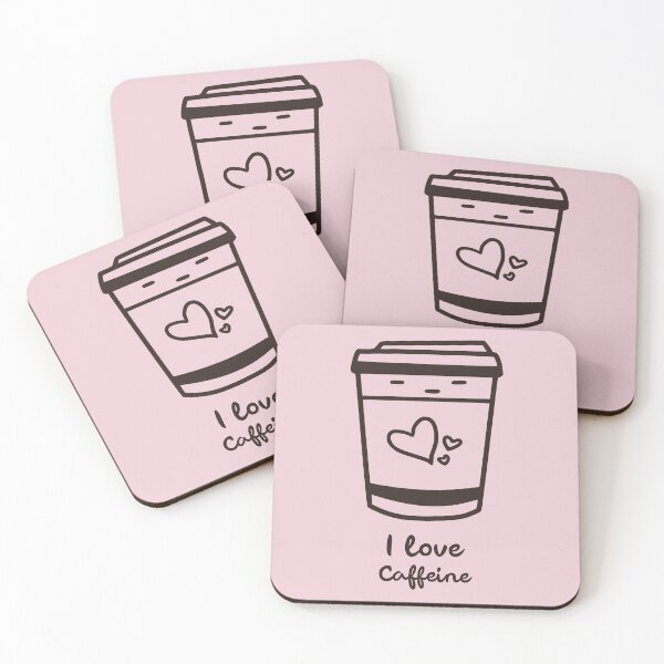 Item preview, I Love Caffeine designed and sold by AladdinMktgs.