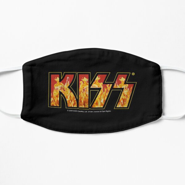 KISS (Flames Logo) Flat Mask