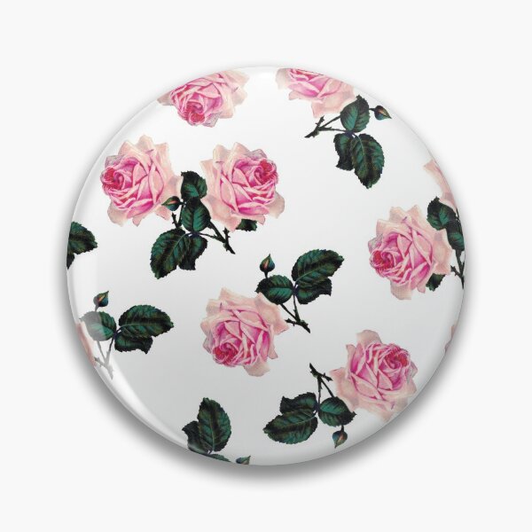 Item preview, Scattered pink vintage roses designed and sold by LittleBettyMakes.