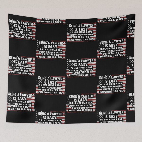 Item preview, Being a lawyer Funny saying Quote Gift designed and sold by Akmloza.