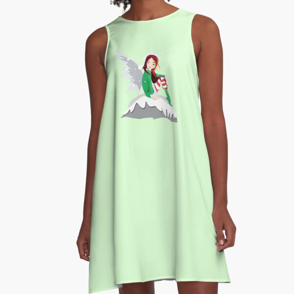 Fairy Merry Christmas™ A-Line Dress