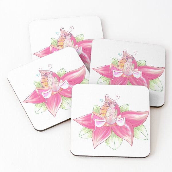 Item preview, Colorful Sumi-e Ink Wash Orchid Mantis  designed and sold by Vespasius.