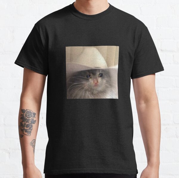 sad cat t shirt