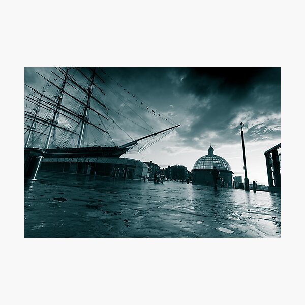 Stormy Cutty Sark Photographic Print