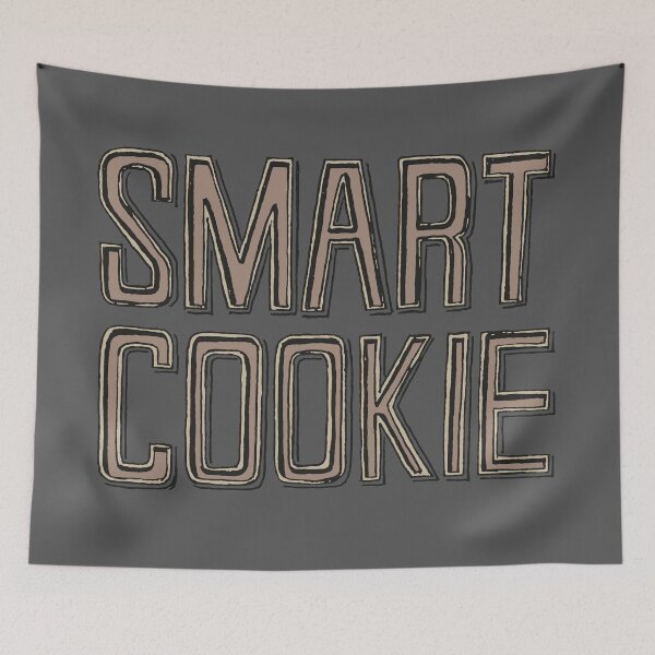 Item preview, Smart Cookie hand drawn design designed and sold by WornThinApparel.