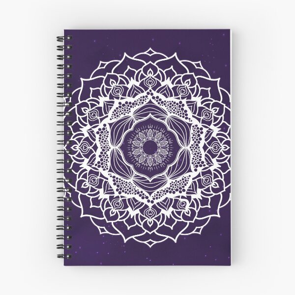 Item preview, Seven Chakra Mandala Design - WO PURPLEBG designed and sold by serenaking.