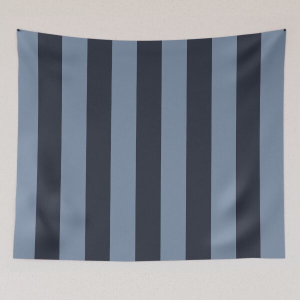 Aperçu de l'œuvre Larges rayures bleues créée et vendue par KeksWorkroom.