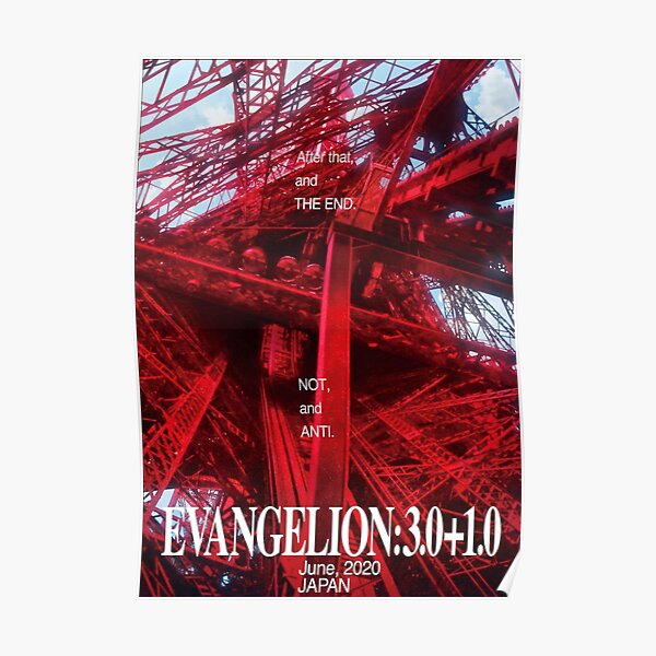 Evangelion 3.0 + 1.0 Poster