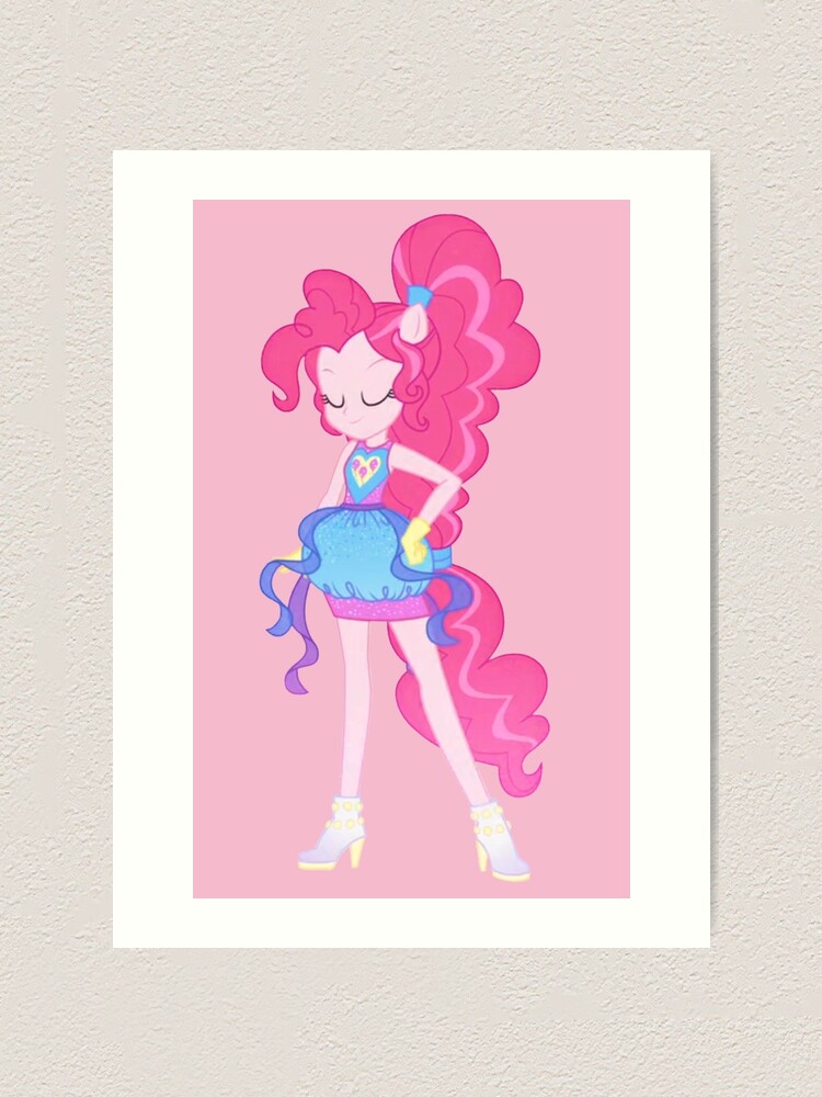 Pony Power Pinkie Pie Art Print for Sale by hannahmander