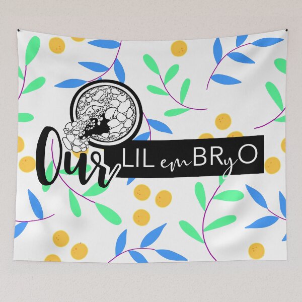 Item preview, IVF Our LIL emBRyO Blastocyst - Boy -White Background designed and sold by Breece.