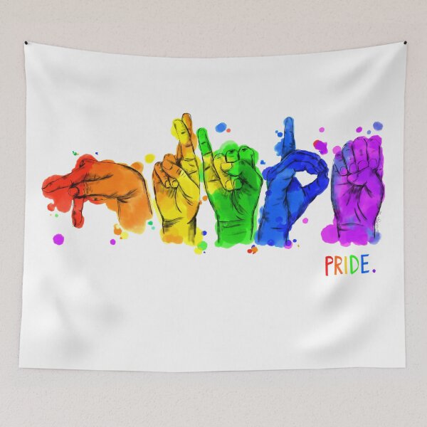 Item preview, Gay Pride - ASL designed and sold by anniemgo.