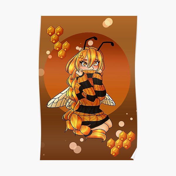 Bumble Bee Posters Redbubble - roblox aesthetic bee