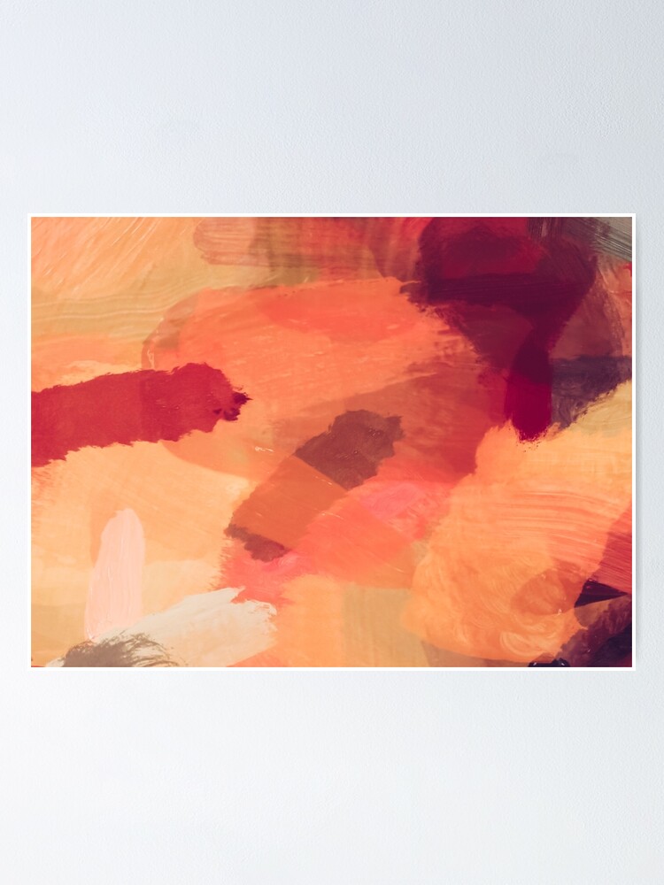 splash painting texture abstract background in brown poster by mrvell redbubble redbubble