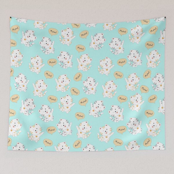 Item preview, meow cat kitty background designed and sold by TheSimpleMan.