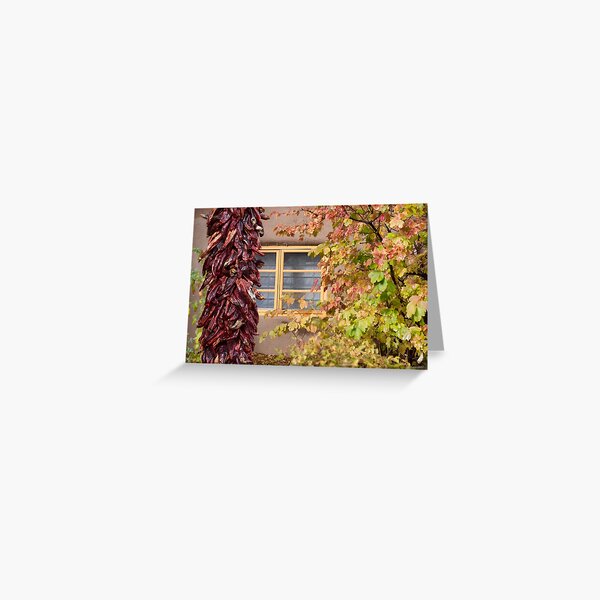 Chilli Fall Foliage Greeting Card