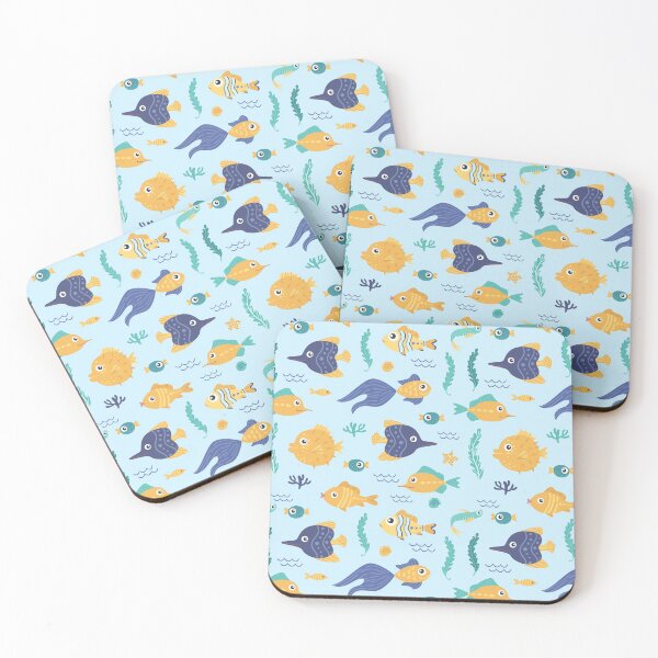 Item preview, fish cartoon underwater marine background designed and sold by TheSimpleMan.