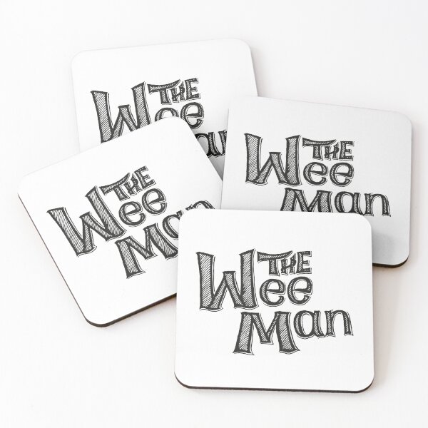 Item preview, The Wee Man hand drawn design designed and sold by WornThinApparel.