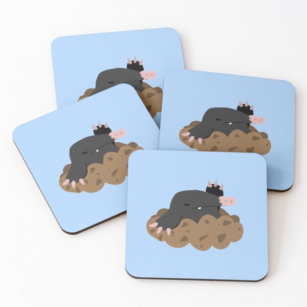 Item preview, Bruce the Black Mole designed and sold by Zachary Lichner.