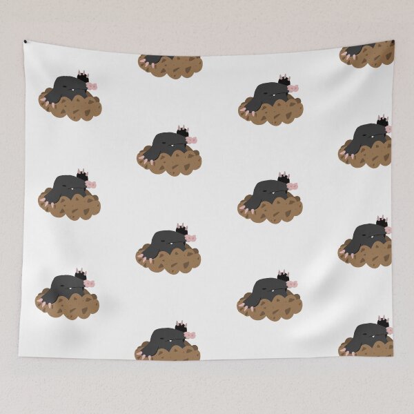 Item preview, Bruce the Black Mole designed and sold by Zachary Lichner.