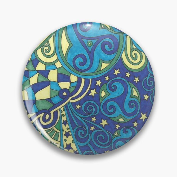 Item preview, Starry Blue Patchwork designed and sold by DropsOfOcean.