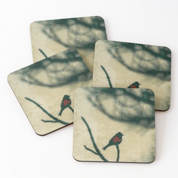 Item preview, Red Om Bird designed and sold by Elena Ray.