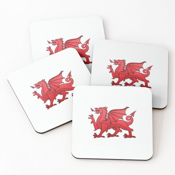 Item preview, Welsh Red Dragon. Leather texture. designed and sold by enriquepma.