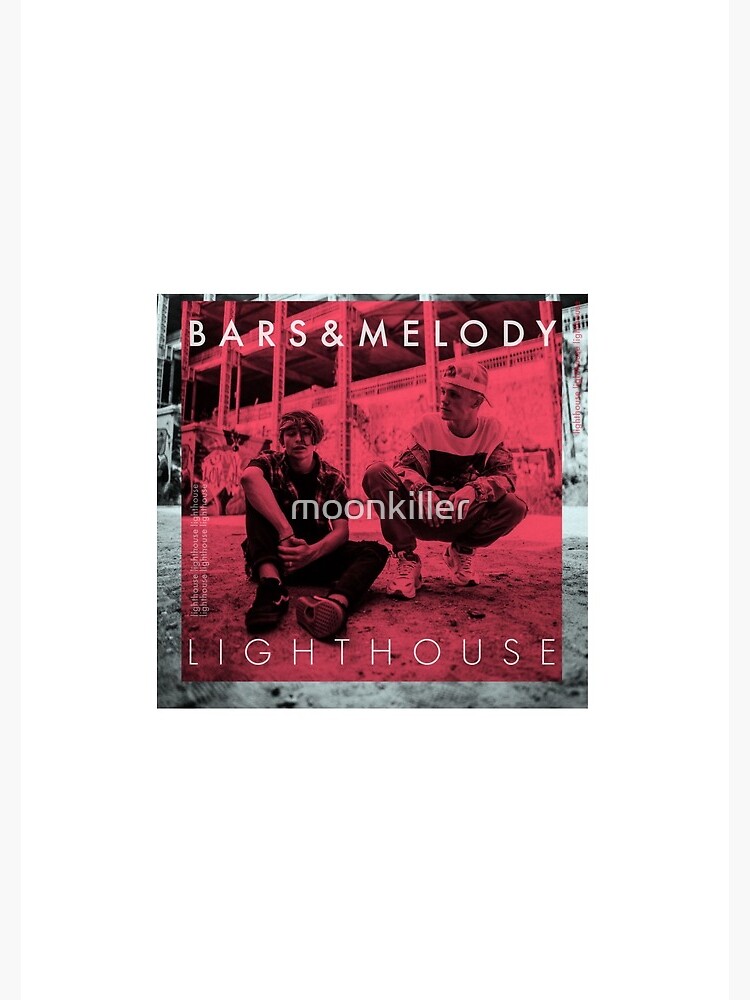 "bars and melody lighthouse " Spiral Notebook for Sale by moonkiller