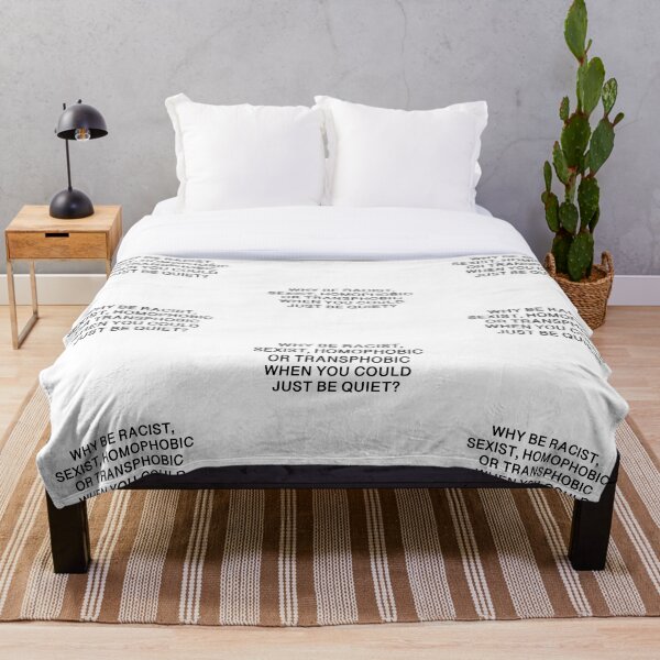 sexist Throw Blanket