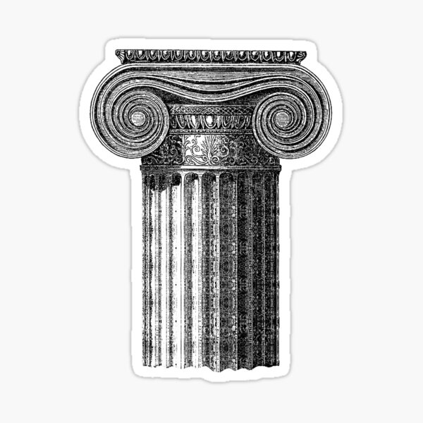 Item preview, Magic Greece Column designed and sold by PGDesignApparel.