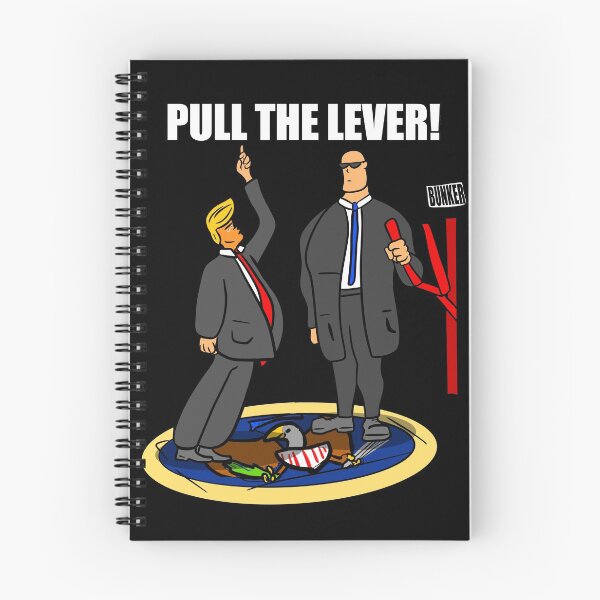 Item preview, President Trump Pull The Lever Bunker Bitch designed and sold by wrestletoys.