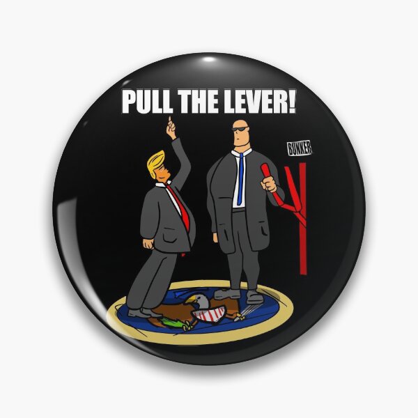 Item preview, President Trump Pull The Lever Bunker Bitch designed and sold by wrestletoys.