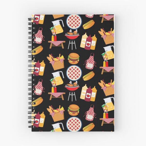 Aperçu de l'œuvre années 1980 amusement nourriture dessin animé été staycation pique-nique barbecue fête barbecue créée et vendue par IamTrending.