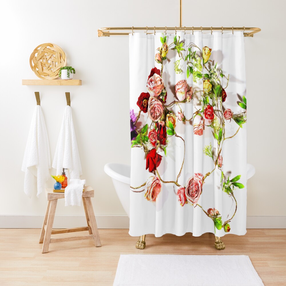 "Romantischer schicker und bunter Blumendruck, Blumen im französischen