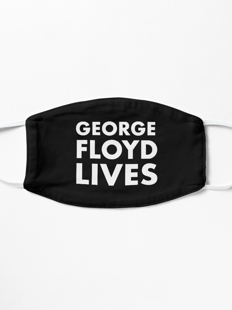 Alternate view of George Floyd Lives Mask