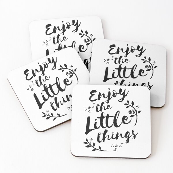 Item preview, Enjoy the little things ,inspirational positive saying gift  designed and sold by zahra369der.