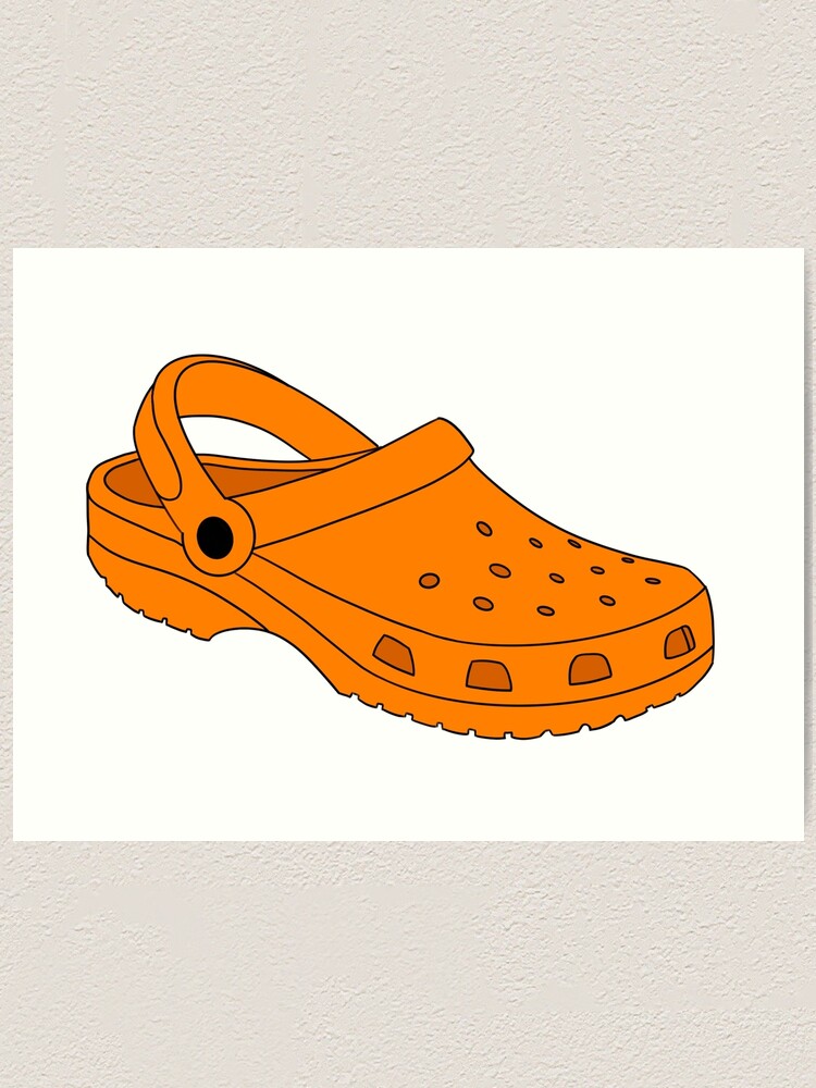 orange croc