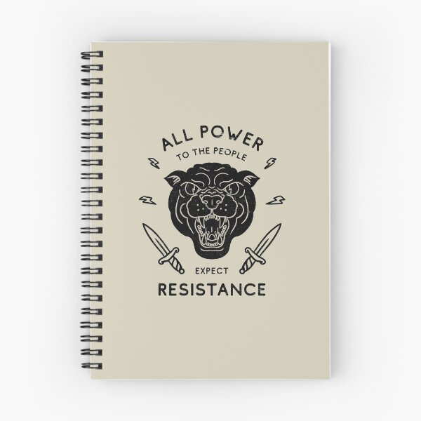 Item preview, Black Panther - All Power to the People - Expect Resistance | HBCU Black Owned BLM Black Lives Matter | Original Art Pillowcase | Backpack | Tattoo Style Logo designed and sold by Any Color Designs.