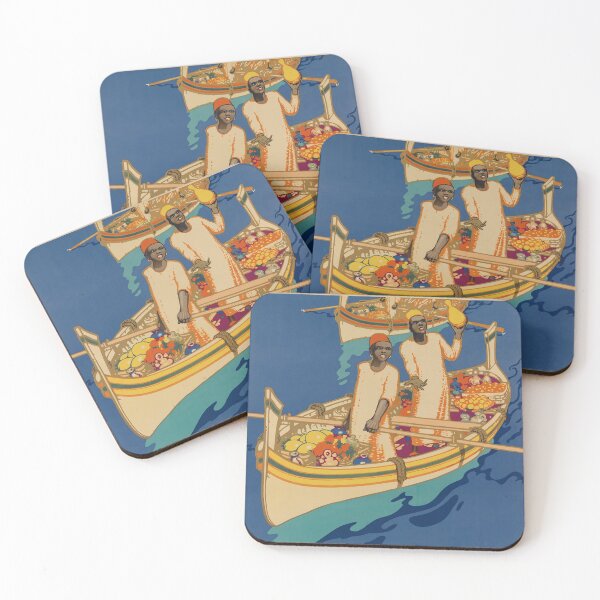 Item preview, Atlantis Cruises vintage travel poster designed and sold by stickart-marek.