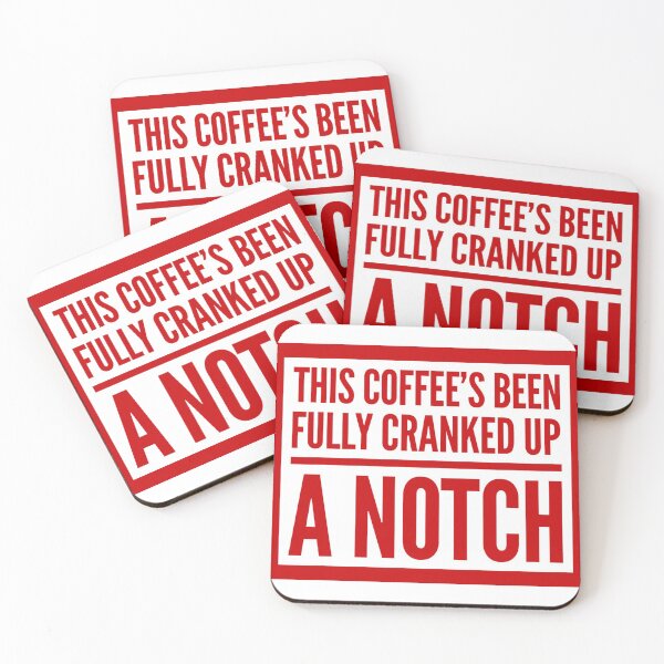 Item preview, This Coffee's Been Fully Cranked Up A Notch designed and sold by OfferHeat.
