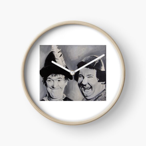 Laurel and Hardy Clock