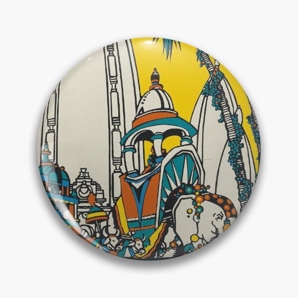 Item preview, Around the World SS Resolute vintage travel poster designed and sold by stickart-marek.