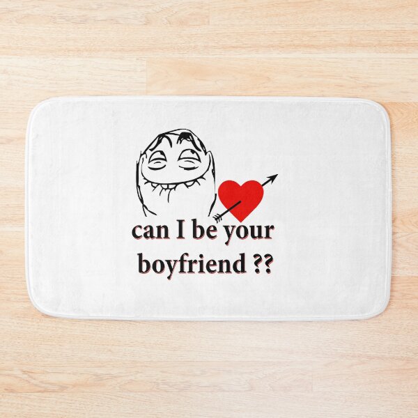 Item preview, Can i be your  boyfriend designed and sold by TopDesignArt.