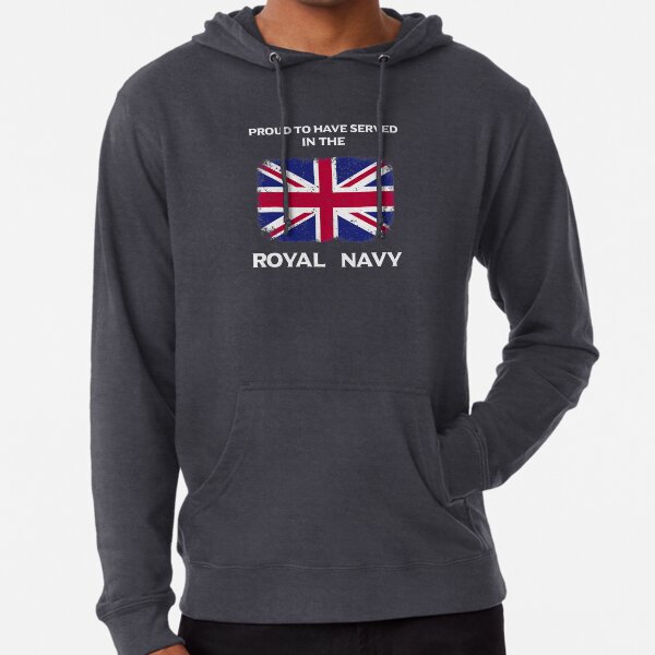 Proud to Have Served In The Royal Navy Lightweight Hoodie