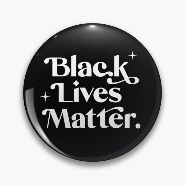Item preview, Black Lives Matter - White Text designed and sold by Diane  Pascual | The Gypsy Goddess.
