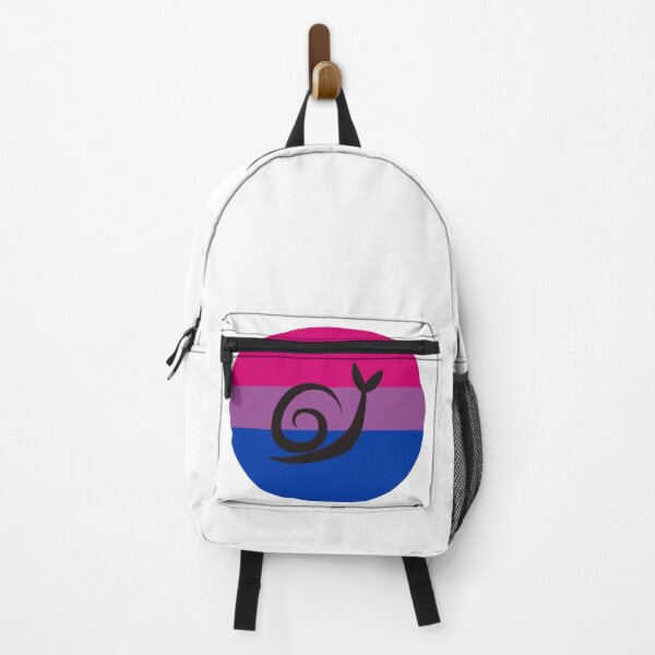 Item preview, Bisexual Minimalist Pride Snail Logo designed and sold by PrideSnails.