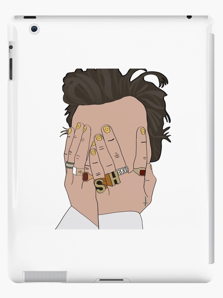 Smiley Face Nails - Harry Styles iPad Case & Skin for Sale by sej001